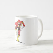 The Flash rennt vorwärts Kaffeetasse (VorderseiteRechts)