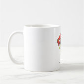 The Flash rennt vorwärts Kaffeetasse (Links)