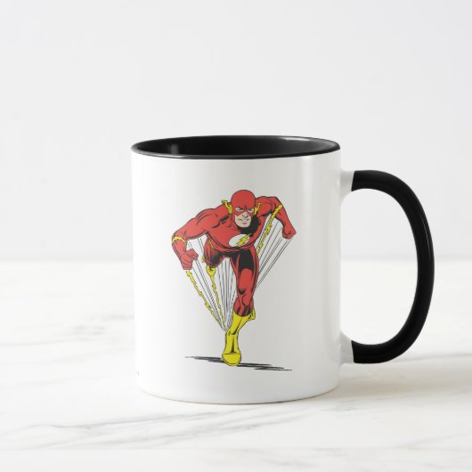 The Flash rennt vorwärts Tasse (Rechts)