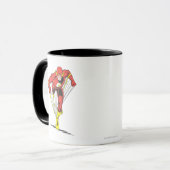 The Flash rennt vorwärts Tasse (Vorderseite Links)