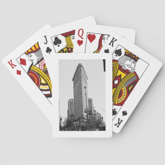 The Flatiron Building (photo) Spielkarten (Rückseite)