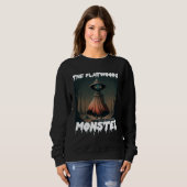 The Flatwoods Monster 1952 Creepy Scary Cryptid Le Sweatshirt (Vorne ganz)
