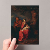 The Flight into Egypt by Abraham Bloemaert  Acryleinladungen (Insitu (Handheld))