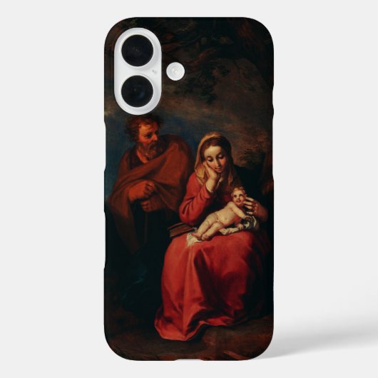 The Flight into Egypt by Abraham Bloemaert Case-Mate iPhone Hülle (Rückseite)