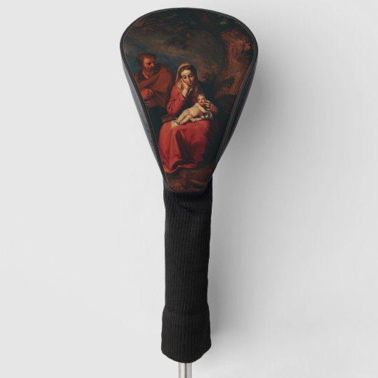 The Flight into Egypt by Abraham Bloemaert Golf Headcover (Vorderseite)
