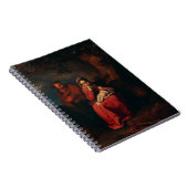 The Flight into Egypt by Abraham Bloemaert Notizblock (Rechte Seite)