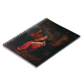 The Flight into Egypt by Abraham Bloemaert Notizblock (Linke Seite)