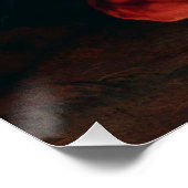 The Flight into Egypt by Abraham Bloemaert Poster (Ecke)