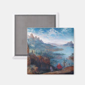 The Flight into Egypt, Pieter Bruegel Magnet (Vorderseite/Rückseite)