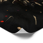 The Flight of the Phoenix – Fiery Abstract Rebirth Poster (Ecke)