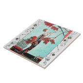 THE FLIGHTY BIRD ,BEAUTY FASHION/ Geometric Swirls Fliese (Seite)