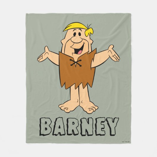 The Flintstones | Barney Rubble Fleecedecke (Vorderseite)