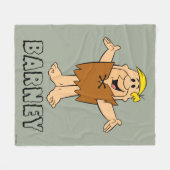 The Flintstones | Barney Rubble Fleecedecke (Vorderseite (Horizontal))