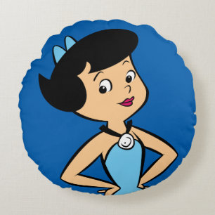 The Flintstones   Betty Rubble Rundes Kissen