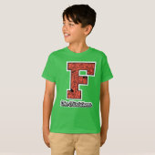 The Flintstones | Collegiate Style Monogram T-Shirt (Vorne ganz)