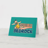 The Flintstones | Fred - Greetings From Bedrock Karte (Vorderseite)