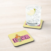 The Flintstones | Pebbles - Little Diva Getränkeuntersetzer (Rechte Seite)