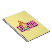 The Flintstones | Pebbles - Little Diva Notizblock (Rechte Seite)