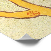 The Flirt (Ein Engländer) von Toulouse Lautrec Poster (Ecke)