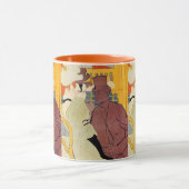 The Flirt (Ein Engländer) von Toulouse Lautrec Tasse (Zentrum)