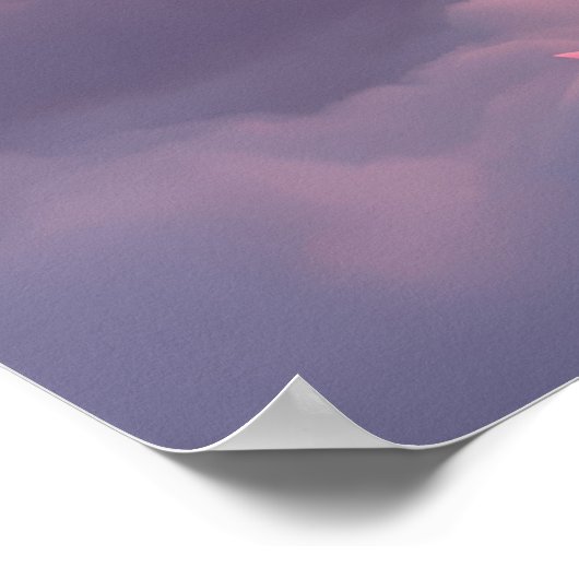 The Floating Teahouse: Dreams of Cherry Blossom Sk Poster (Ecke)