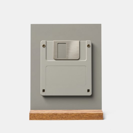 The Floppy Disk Revival Acrylschild (Vorderseite)