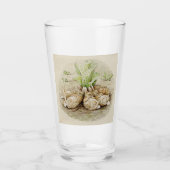 The Flopsy Bunnies Asleep (von Beatrix Potter) Glas (Vorderseite)