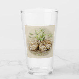 The Flopsy Bunnies Asleep (von Beatrix Potter) Glas