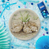 The Flopsy Bunnies Asleep (von Beatrix Potter) Pappteller (Party)