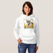 The Florida Panther Side View with Coreopsis  Hoodie (Vorne ganz)
