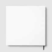 The Flourished Script Wedding Guest Book Gästebuch (Rückseite)