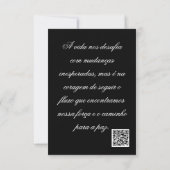 The Flow Dankeskarte (Rückseite)