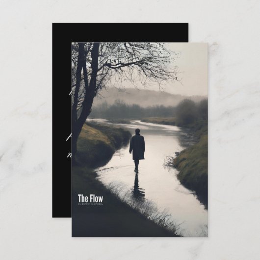 The Flow Dankeskarte (Vorne/Hinten)