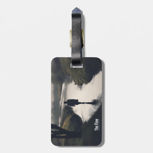 The Flow Gepäckanhänger (Rückseite vertikal)