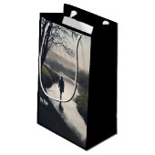 The Flow Kleine Geschenktüte (Rückseite Schrägansicht)