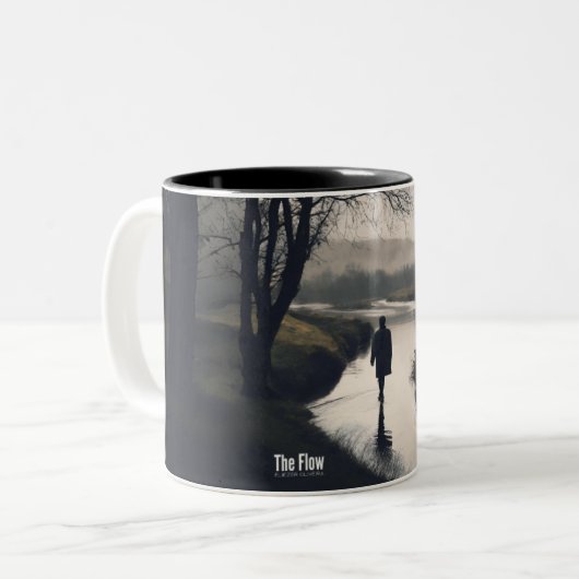 The Flow Zweifarbige Tasse (Vorderseite Links)