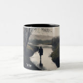 The Flow Zweifarbige Tasse (Mittel)