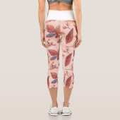 The Flower Fields Capri Leggings (Rückseite)