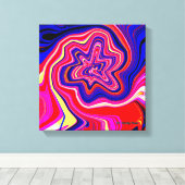 The flower in my garden leinwanddruck (Insitu (Holzboden))