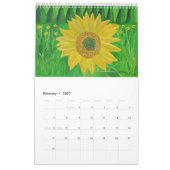 The Flower Year Calendar  Kalender (Feb 2027)