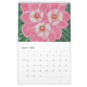 The Flower Year Calendar Kalender (Mär 2026)
