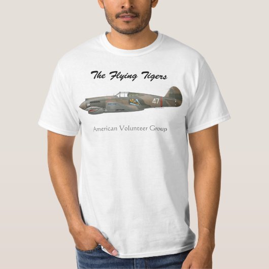 The Flying Tigers P-40 T-Shirt (Vorderseite)