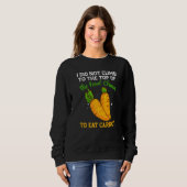 The Food Chain Has Carrots Vegetable Carrots Sweatshirt (Vorne ganz)