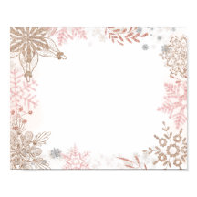 The Food Station Winter Wonderland Pink Gold Poste