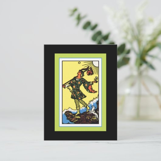 The Fool Postcard Postkarte (Stehend Vorderseite)