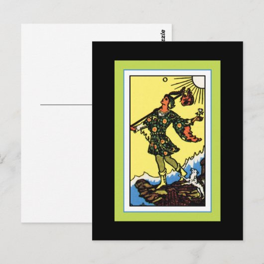 The Fool Postcard Postkarte (Vorne/Hinten)