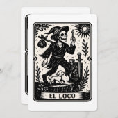 The Fool Tarot Card Art Print Einladung (Vorne/Hinten)