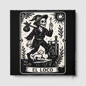 The Fool Tarot Card Art Print Gästebuch (Rückseite)