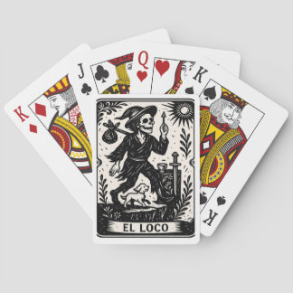 The Fool Tarot Card Art Print Spielkarten