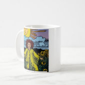 "The Fool" Tarot Card Tasse (Vorderseite Links)